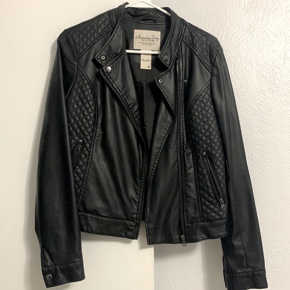 American Rag Vegan Leather Jacket - Size M